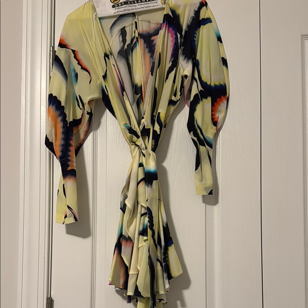 ALC  Multicolor Wrap Dress